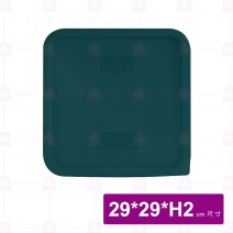 【鎰滿】YM1310方型儲存筒蓋 綠色