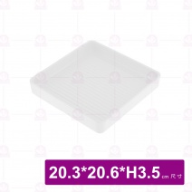 YM1723方型疊肉盤(ABS) 白色
