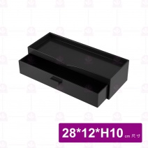 YM1813 筷盒(ABS) 黑色