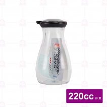 耐熱調味瓶220cc-黑蓋