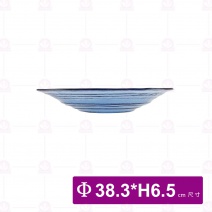 窯燒玻璃圓型深缽-浮脈 FL-0708-B