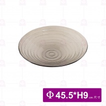 窯燒玻璃圓型深缽-浮脈 FL-0708-48-C