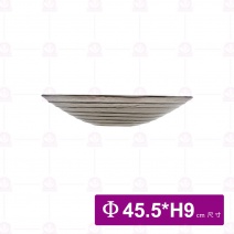 窯燒玻璃圓型深缽-浮脈 FL-0708-48-C