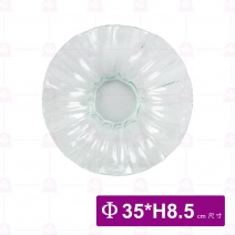 窯燒玻璃綻放花型缽 FL-0578