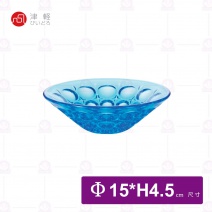 【日本津輕】手作水月藍鑽缽