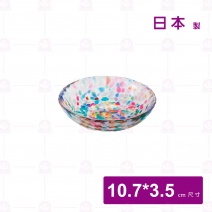 【日本津輕】DF-71167手作繽紛睡魔淺小缽