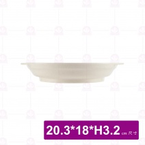 【LihTay】2207鮑魚盤 一番花(12入/盒)