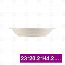 【LihTay】2208 鮑魚盤  一 番花(12入/盒)