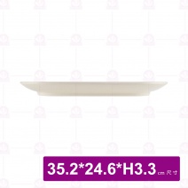 【LihTay】306長方盤 一番花(12入/盒)