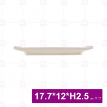 【LihTay】長方盤 3204 一番花(12入/盒)