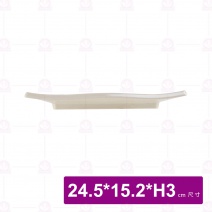 【LihTay】LT98I 長方燒盤  一番花(12入/盒)