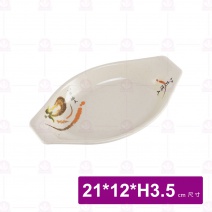 【LihTay】85 舟形盤 一番花(12入/盒)