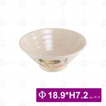 【LihTay】76A中缽(拉麵)碗 一番花(12入/盒)