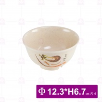 【LihTay】63 中缽碗  一蕃花(24入/盒)