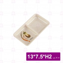 【LihTay】8024雙格盤 一番花(12入/盒)