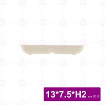 【LihTay】8024雙格盤 一番花(12入/盒)