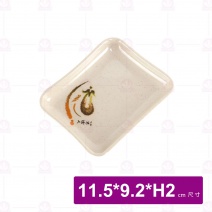 【LihTay】方形小菜盤8015 一番花(24入/盒)