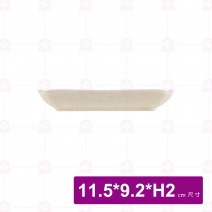 【LihTay】方形小菜盤8015 一番花(24入/盒)