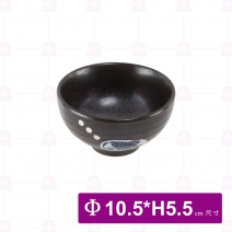 河豚 4.2吋羅紋飯碗 Φ10.5xH5.5cm