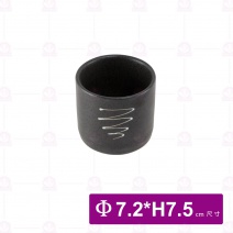 一珍白條2.8吋羅紋直身杯 Φ7.2xH7.5cm