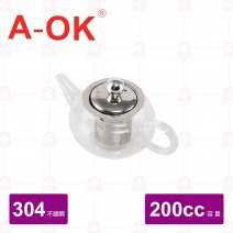 【A-OK】養身泡茶壺(#304濾網) 200cc