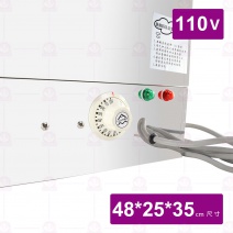 溫控圓  2格菜桶 內桶(W20xH20cm附蓋) (D)