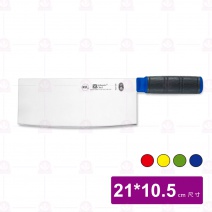 【六協刀具】片刀(桑刀)4號(實用)-止滑手柄 藍柄 21x1