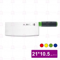 【六協刀具】片刀(桑刀)4號(實用)-止滑手柄 綠柄 21x1