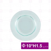 FL-0335-3-T 窯燒圓形小皿10xH1.5cm