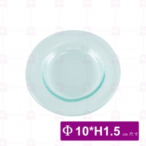 FL-0335-3-T 窯燒圓形小皿10xH1.5cm