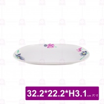 【LihTay】305 長方盤旭日花 (12入/盒)