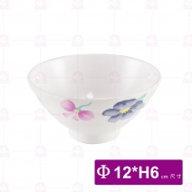 【LihTay】612 尖碗 旭日花 Φ12x6cm(12入/盒)
