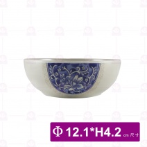 【LihTay】104 沙拉碗 意祥花 Φ12.1x4.2cm