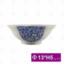 【LihTay】604 生意碗 意祥花 Φ13x5cm(12入/盒)