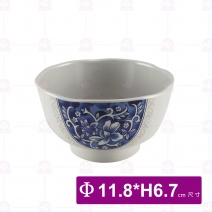 【LihTay】29 中缽碗 意祥花 Φ11.8x6.7cm(12入/盒)