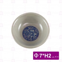 【LihTay】100 港式豆油池 意祥花 Φ7x2cm(48入/盒)