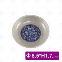 【LihTay】101 豆油池 意祥花 Φ8.5x1.7cm