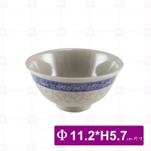【LihTay】703 反口碗 意祥花Φ11.2x5.7cm