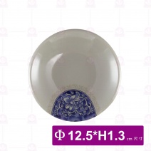 【LihTay】205-1 小菜盤 意祥花 Φ12.5x1.3cm