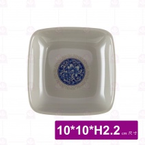 【LihTay】75 四方盤 意祥花 10x10x2.2cm