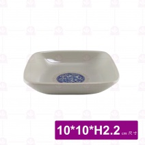 【LihTay】75 四方盤 意祥花 10x10x2.2cm
