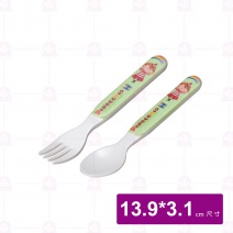 【Shunta金順代】 503 小木偶兒童叉匙組