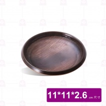【Shunta金順代】13725  金采小碟 4.3吋 (12入/盒)