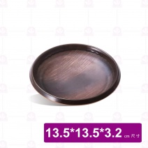 【Shunta金順代】13725  金采小碟 5.3吋 (12入/盒)