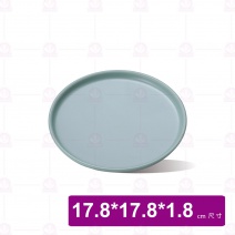 【Shunta金順代】13855-07 莫內圓盤-綠色 (6入/盒)