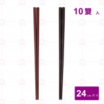 【Shunta金順代】 132S六角筷 棗紅色 (10雙入/束)
