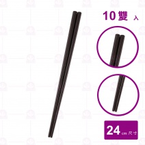 【Shunta金順代】 132S六角筷 胡桃色  (10雙入/束)