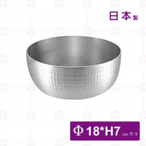 日本無耳手打鋁雪平鍋18cm