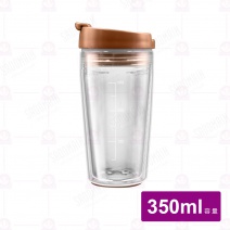【仙德曼 SADOMAIN】雙層玻璃直飲杯 350ml