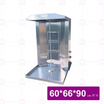 【嘉冠工業】沙威瑪3管烤爐手動轉